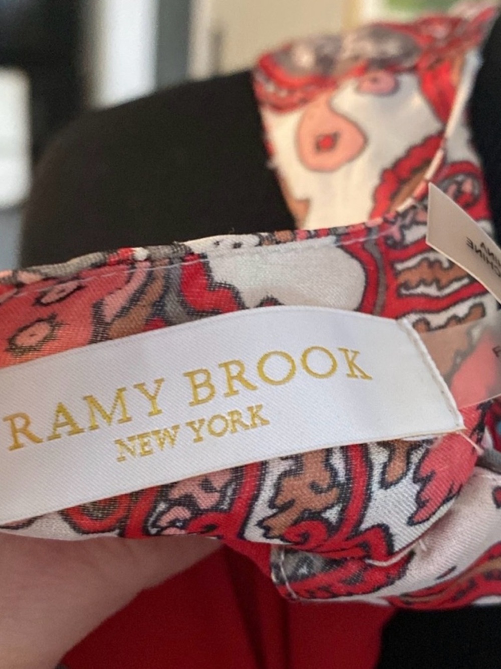Ramy Brook Savanna Printed High-Low Dress - Picture 9 of 9